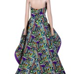 Dashiki Party Dresses Fashion Robe Africaine Ankara Floral Print Maxi Long Strapless Dresses