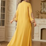 Abayas For Women Dubai African Muslim Fashion Dress Caftan Marocain Evening Party Dresses