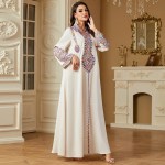 Abayas For Women Dubai African Muslim Fashion Dress Caftan Marocain Evening Party Dresses