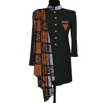 African Men Coat Long Sleeve Men Clothes Suit Jacket Dashiki Tops Coat Print Patchwork Blazer Wedding Dress