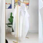 African Attire For Women White Abaya Embroidery Plus Size
